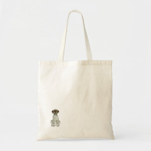 WPG Wirehaired Pointing Griffon Dog Art Tote