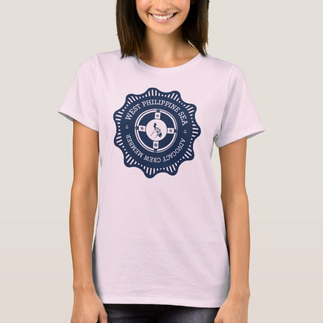 WPS Crew Member Badge Bold Star Ladies' Gear T-Shirt (Front)
