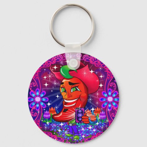 WQ Key chain Scott Hot Pepper Say Cheese