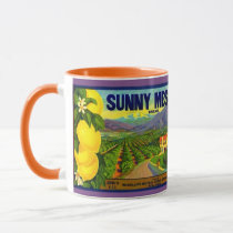 WQ MUG CUP :Lemon Crate Label