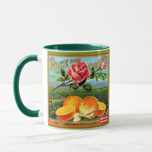 WQ MUG CUP : Orange Crate Label 3