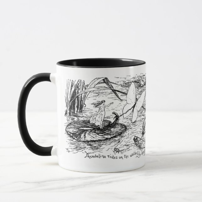 WQ MUG CUP : Thumbelina 2 SCENES (Left)