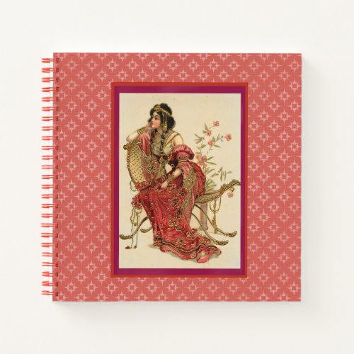 WQ NOTEBOOK  Lady in Pink