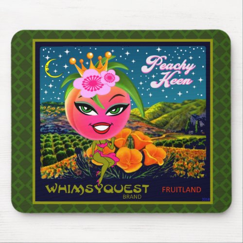 WQ TOYS MOUSE PAD Princess Peachy Keen Mouse Pad