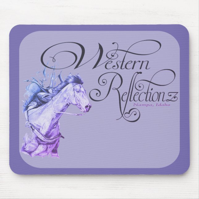 WR Mouse Pad (purple) (Front)