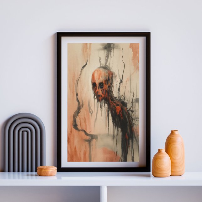 Wraith in Bloom – Surreal Dark Fantasy  Poster (Creator Uploaded)