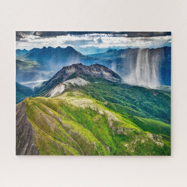 Wrangell Mountains Alaska Jigsaw Puzzle (Horizontal)