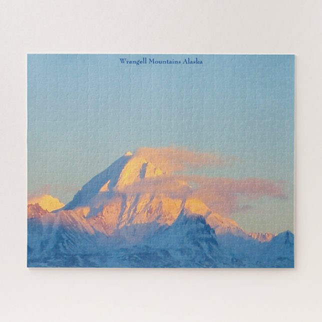 Wrangell Mountains Alaska Jigsaw Puzzle (Horizontal)