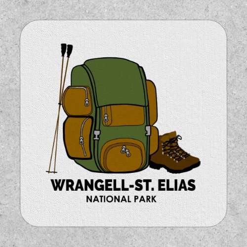 Wrangell_St Elias National Park Backpack Patch