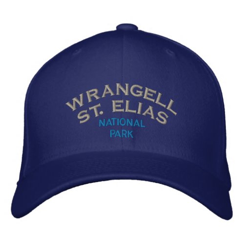 Wrangell St Elias National Park Embroidered Baseball Cap