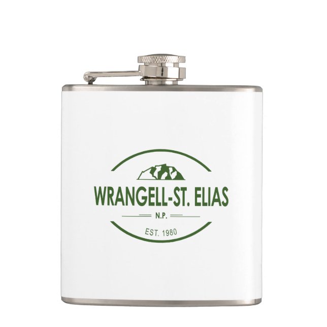 Wrangell–St. Elias National Park Flask (Front)
