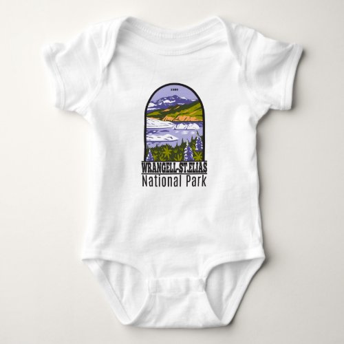 Wrangell St Elias National Park Nizina Lake Alaska Baby Bodysuit