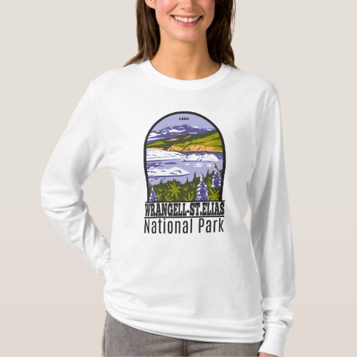 Wrangell St Elias National Park Nizina Lake Alaska T_Shirt