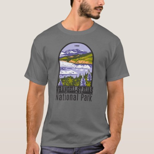 Wrangell St Elias National Park Nizina Lake Alaska T_Shirt
