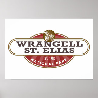 Wrangell St. Elias National Park Poster