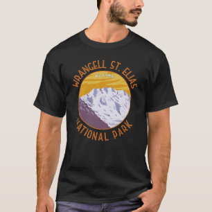 Wrangell St. Elias National Park Retro Distressed T-Shirt