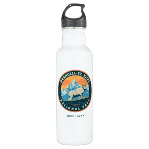Wrangell-St Elias National Park Stainless Steel Water Bottle
