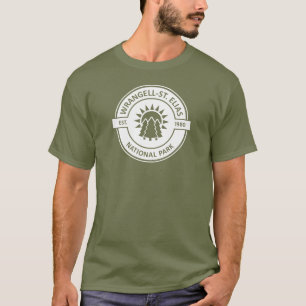 Wrangell–St. Elias National Park Sun Trees T-Shirt