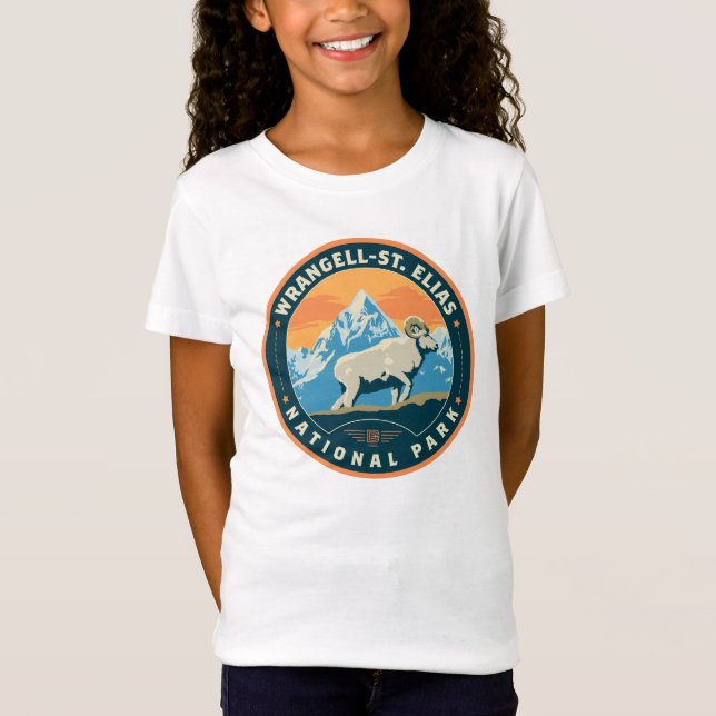 Wrangell-St Elias National Park T-Shirt (Front)