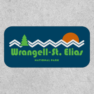 Wrangell-St. Elias National Retro Patch