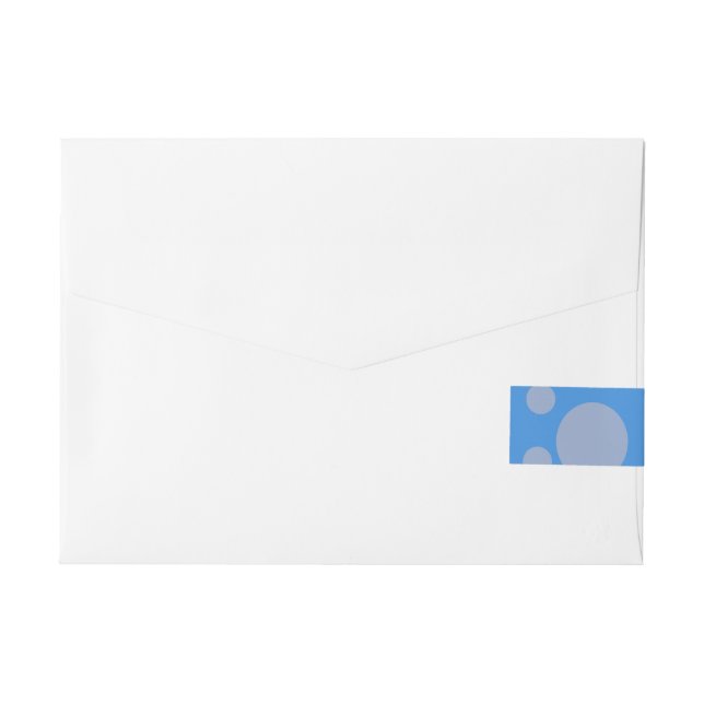 Wrap Around Address Labels, Classic Wrap Around Address Label (Back)