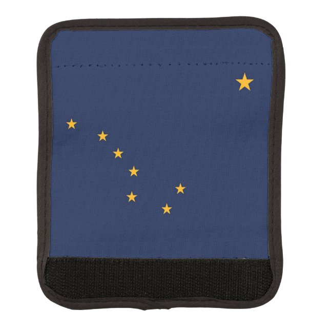 Wrap luggage with flag of Alaska, USA (Front)