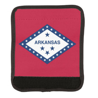 Wrap luggage with flag of Arkansas, USA