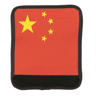 Wrap luggage with flag of China