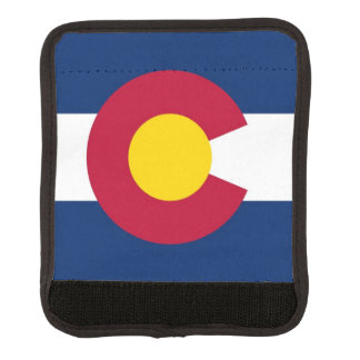 Wrap luggage with flag of Colorado, USA