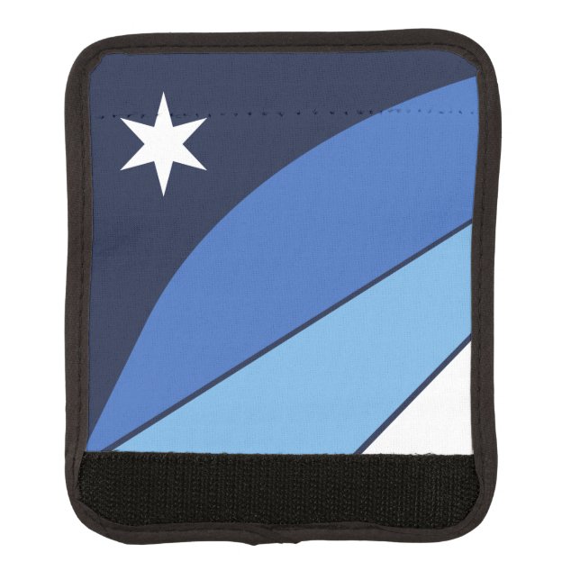 Wrap luggage with flag of Columbia, USA (Front)