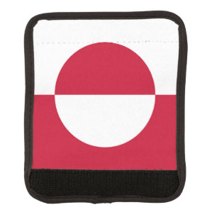 Wrap luggage with flag of Greenland