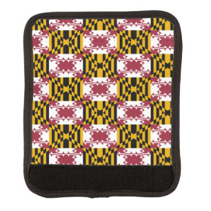 Wrap luggage with flag of Maryland, USA