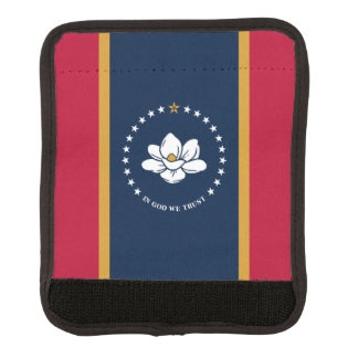 Wrap luggage with flag of Mississippi, USA