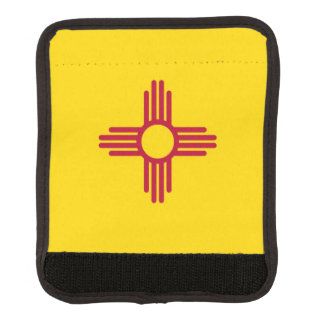 Wrap luggage with flag of New Mexico, USA