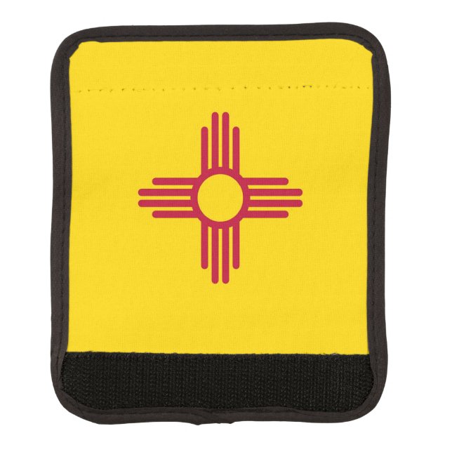 Wrap luggage with flag of New Mexico, USA (Front)
