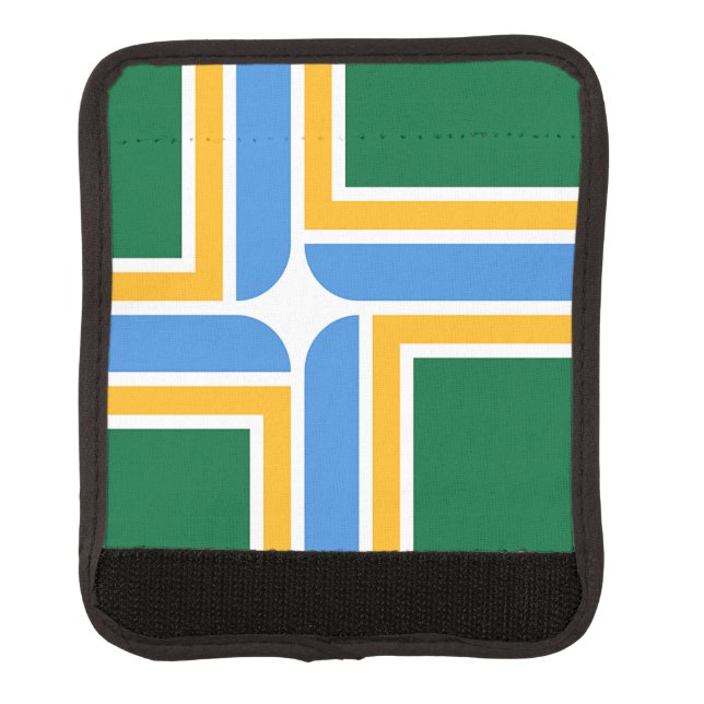 Wrap luggage with flag of Portland, USA (Front)