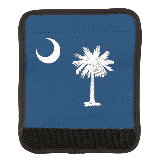 Wrap luggage with flag of South Carolina, USA (Front)