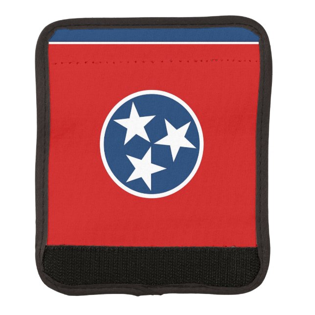 Wrap luggage with flag of Tennessee, USA (Front)