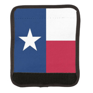 Wrap luggage with flag of Texas, USA