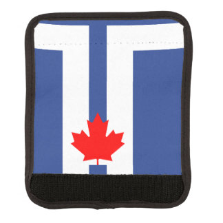 Wrap luggage with flag of Toronto, Canada