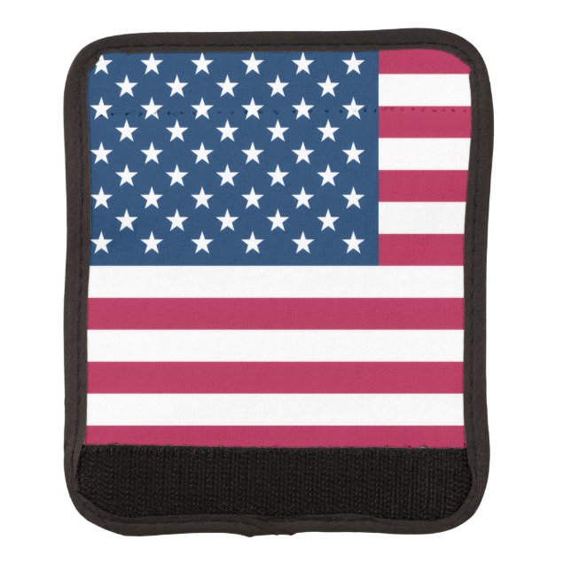 Wrap luggage with flag of USA (Front)