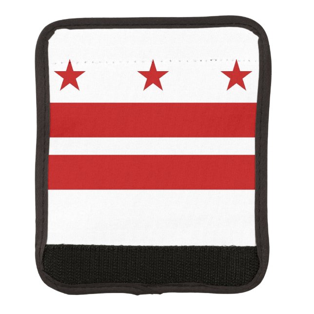 Wrap luggage with flag of Washington DC (Front)