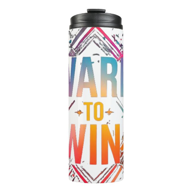 Wrap to win thermal tumbler (Front)