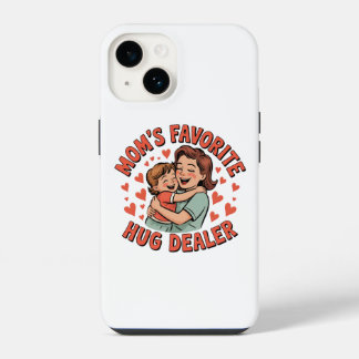 Wrap Your Phone in Love – A Hug from Mom iPhone 14 Case