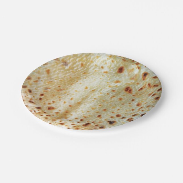 Wrap Your Table in Lefse Love Paper Plates (Angled)