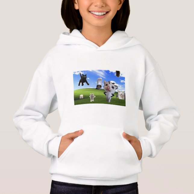 "Wrap yourself in cozy confidence." Hoodie (Front)