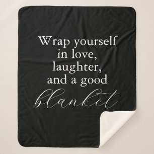 Wrap yourself with love Create your Own Sherpa Blanket