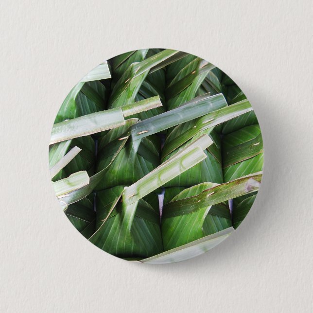 Wrapped Banana Leaf Packets Button (Front)
