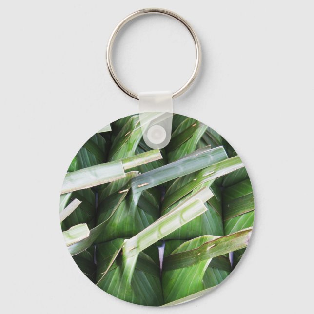 Wrapped Banana Leaf Packets Keychain (Front)