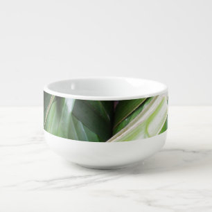 Wrapped Banana Leaf Packets Soup Mug